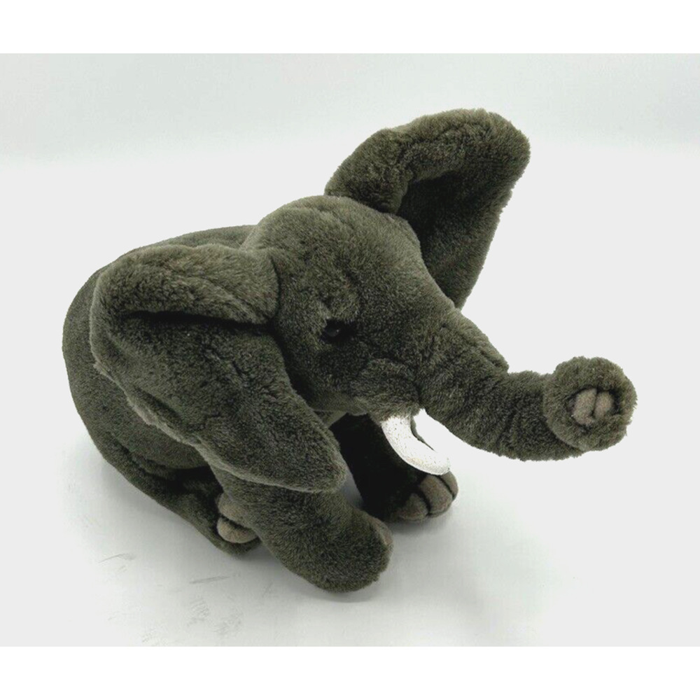 Jungle Joes Elephant Plush 7" Stuffed Animal Sound Safari Friends Talking Kate
